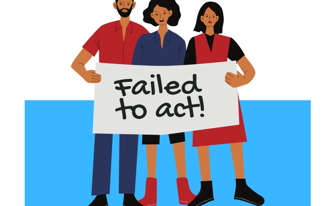 Failure to act when corruption or lack of integrity is found or suspected